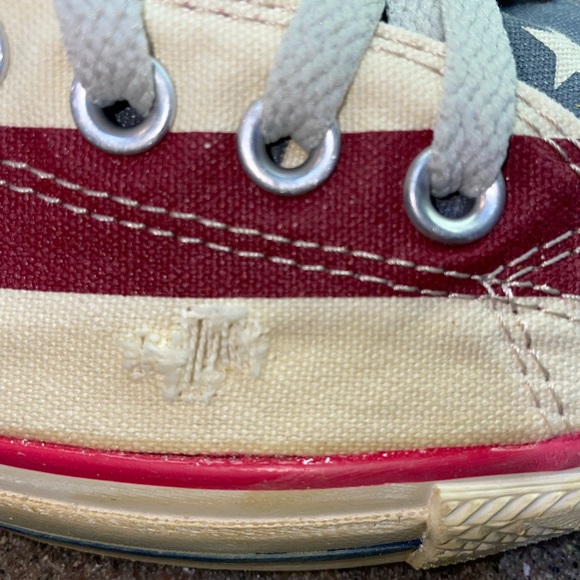 🆕 Converse CTAS “Rummage” Oxford Weathered Stars&Stripes Sneakers Unisex M9/W11 - Picture 7 of 11